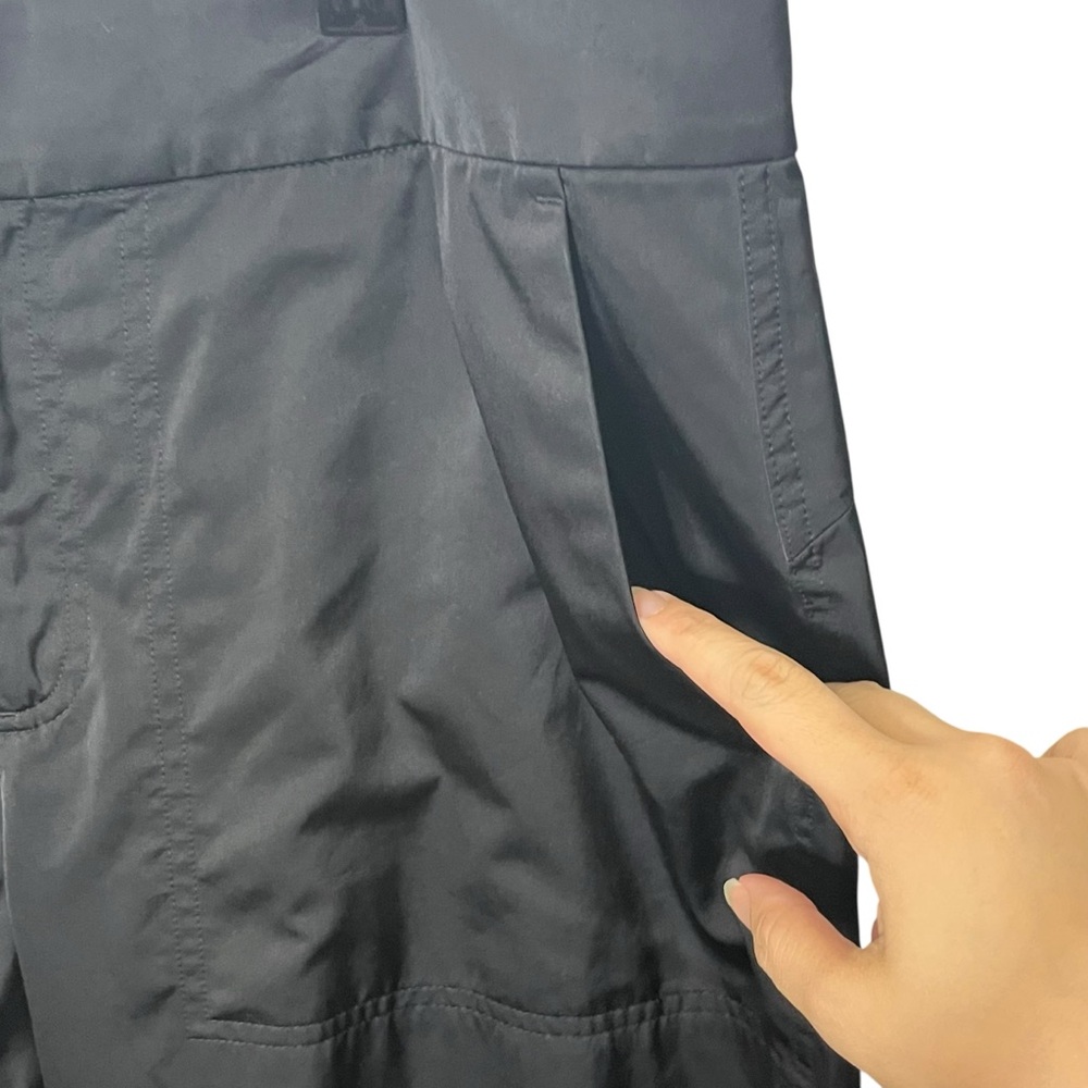 Athleta Radiant Joggers Women’s Size 16 Black Tapered Zip Ankle Sporty Luxe - Picture 10 of 14